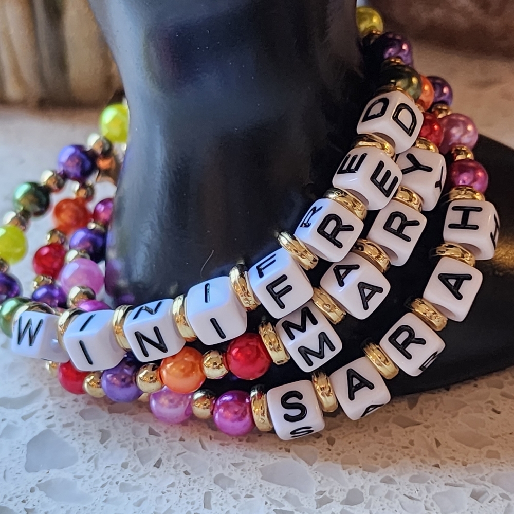 Sanderson Sisters Hocus Pocus Beaded Bracelets 3pc